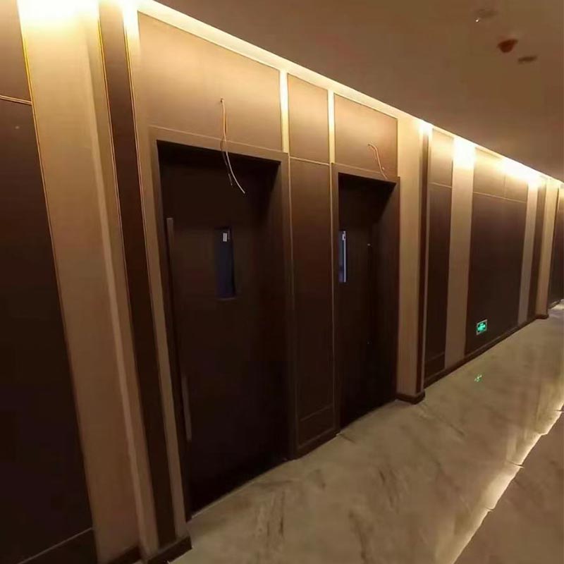 Otel Odası Ahşap Yanmaz Kapı